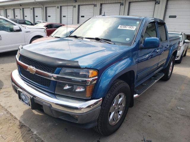 1GCHSDFE0B8134504 - 2011 CHEVROLET COLORADO LT BLUE photo 1