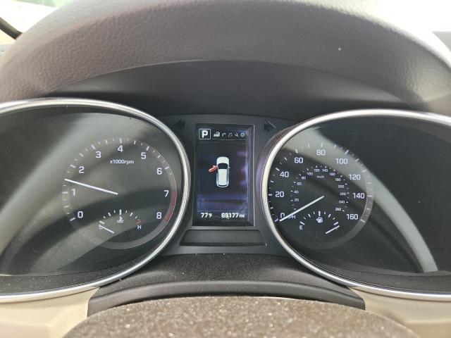 5NMZWDLA7JH089648 - 2018 HYUNDAI SANTA FE S BLUE photo 9