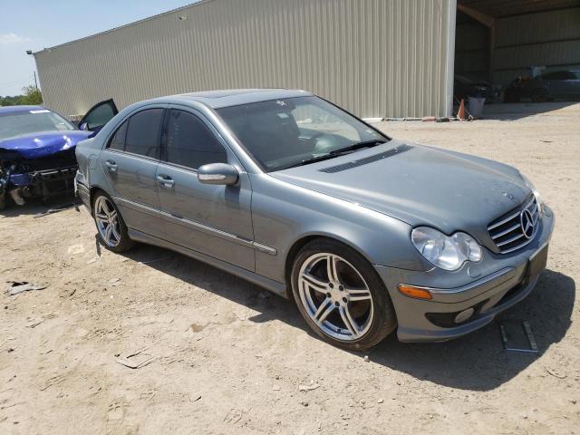 WDBRF40J95A765519 - 2005 MERCEDES-BENZ C 230K SPORT SEDAN GRAY photo 4