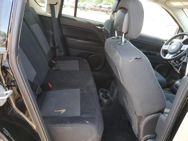 1C4NJCAB2CD500467 - 2012 JEEP COMPASS BLACK photo 11