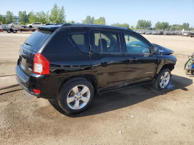 1C4NJCAB2CD500467 - 2012 JEEP COMPASS BLACK photo 3