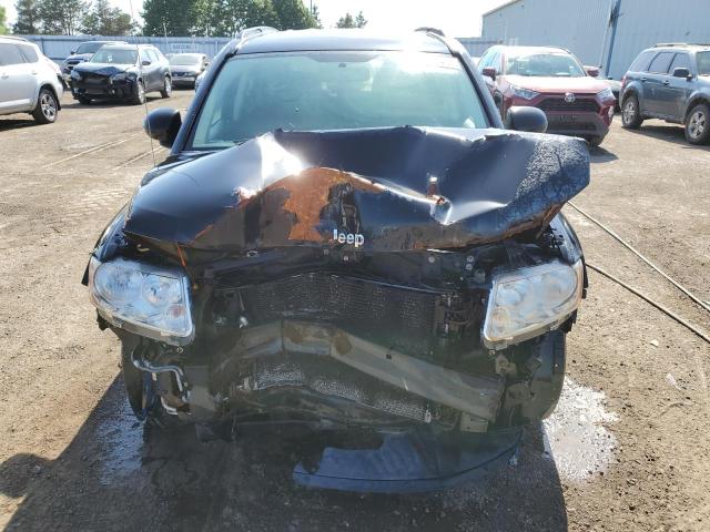 1C4NJCAB2CD500467 - 2012 JEEP COMPASS BLACK photo 5