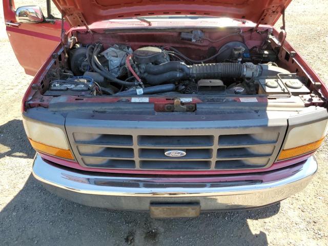 1FTEF14N8RLB52779 - 1994 FORD F150 RED photo 11