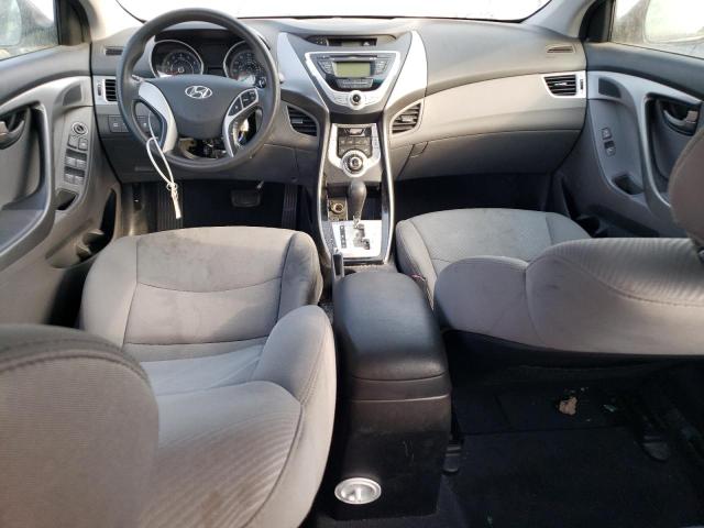 5NPDH4AE4CH132892 - 2012 HYUNDAI ELANTRA GLS GRAY photo 8