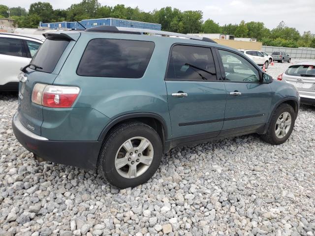 1GKLVKED6AJ133450 - 2010 GMC ACADIA SL GREEN photo 3