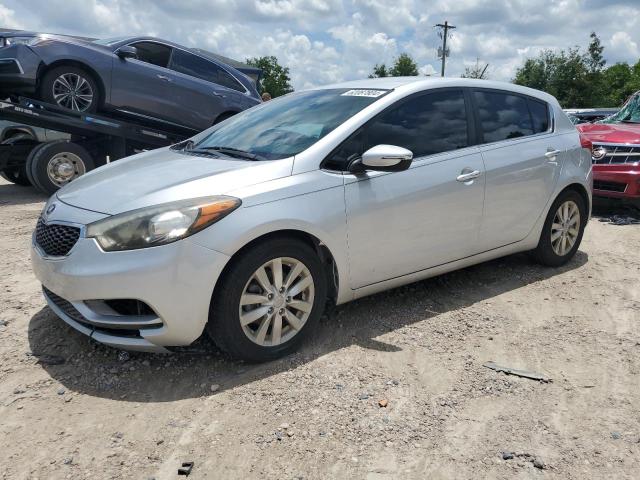 KNAFX5A84F5341675 - 2015 KIA FORTE EX SILVER photo 1