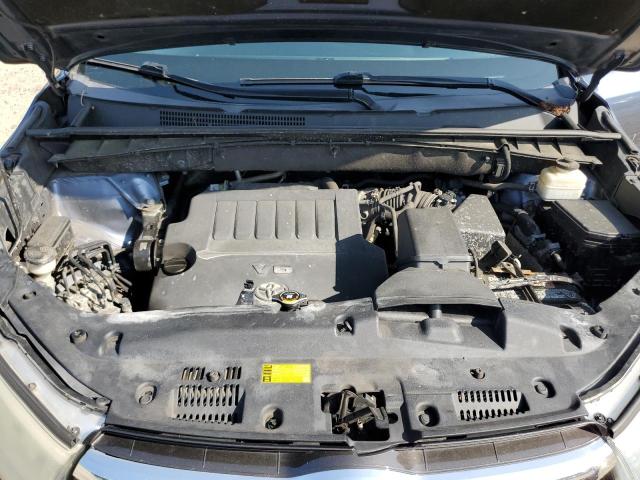 5TDJKRFH1GS273889 - 2016 TOYOTA HIGHLANDER XLE 蓝色 照片 12