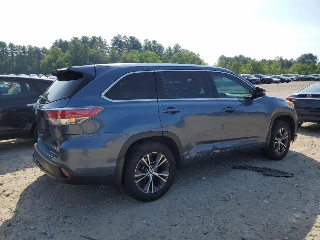 5TDJKRFH1GS273889 - 2016 TOYOTA HIGHLANDER XLE 蓝色 照片 3