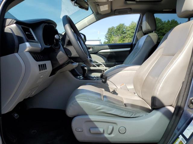 5TDJKRFH1GS273889 - 2016 TOYOTA HIGHLANDER XLE 蓝色 照片 7