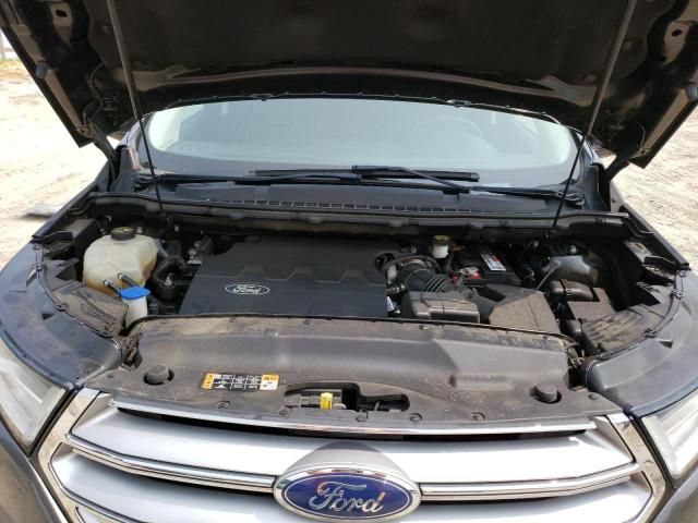 2FMTK4J8XFBC05122 - 2015 FORD EDGE SEL GRAY photo 12