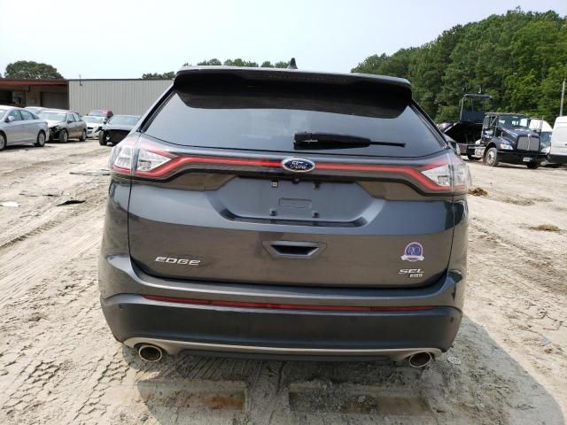 2FMTK4J8XFBC05122 - 2015 FORD EDGE SEL GRAY photo 6