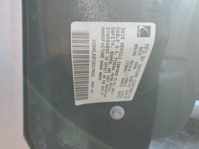 1G8AL52F15Z179141 - 2005 SATURN ION LEVEL 3 SILVER photo 12