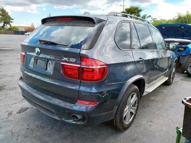 5UXZV4C55CL985372 - 2012 BMW X5 XDRIVE35I CHARCOAL photo 4