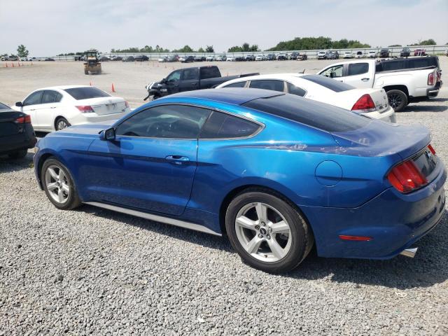 1FA6P8AM5H5226433 - 2017 FORD MUSTANG BLUE photo 2