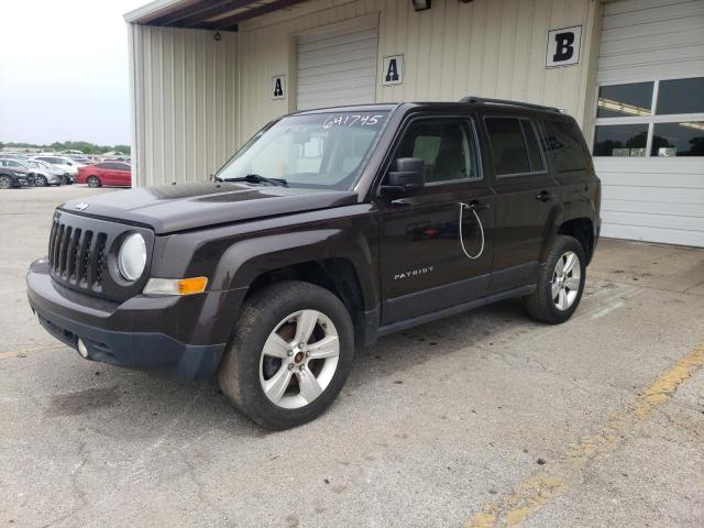 1C4NJRFB9ED641745 - 2014 JEEP PATRIOT LATITUDE BROWN photo 1