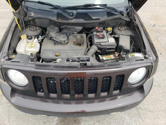 1C4NJRFB9ED641745 - 2014 JEEP PATRIOT LATITUDE BROWN photo 12