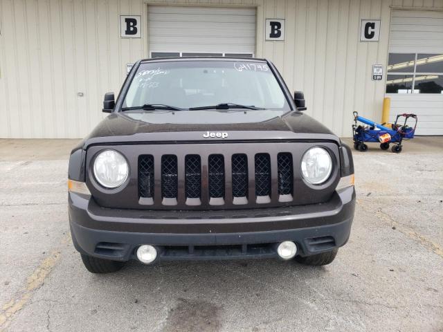 1C4NJRFB9ED641745 - 2014 JEEP PATRIOT LATITUDE BROWN photo 5