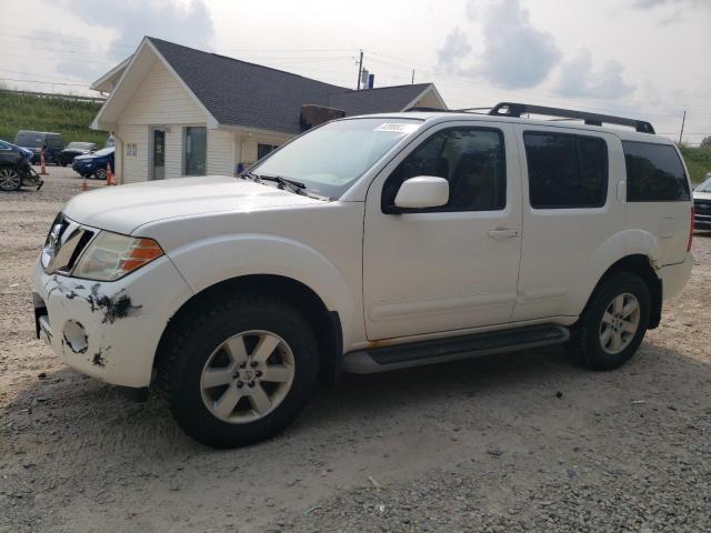 5N1AR18B58C647540 - 2008 NISSAN PATHFINDER S WHITE photo 1