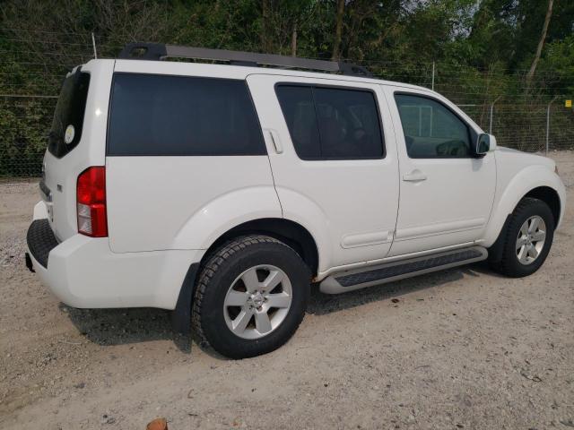 5N1AR18B58C647540 - 2008 NISSAN PATHFINDER S WHITE photo 3