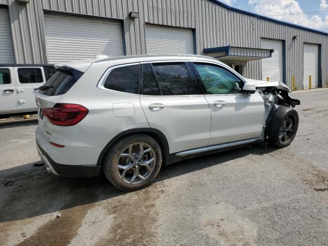 5UXTY5C03L9D58791 - 2020 BMW X3 XDRIVE30I WHITE photo 3