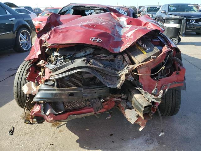 KMHHN66F78U283385 - 2008 HYUNDAI TIBURON GT BURGUNDY photo 5