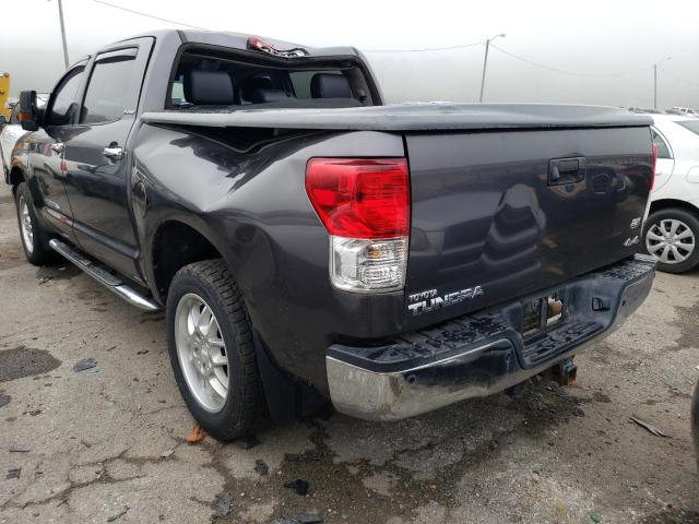 5TFHY5F18CX222046 - 2012 TOYOTA TUNDRA CREWMAX LIMITED GRAY photo 2