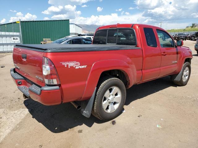 5TEUU4ENXAZ747172 - 2010 TOYOTA TACOMA ACCESS CAB RED photo 3