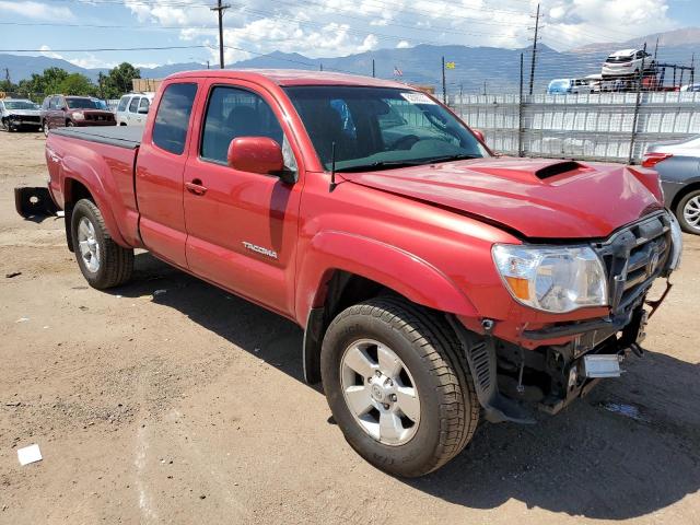 5TEUU4ENXAZ747172 - 2010 TOYOTA TACOMA ACCESS CAB RED photo 4