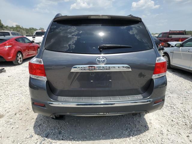 5TDZK3EH1DS117512 - 2013 TOYOTA HIGHLANDER BASE GRAY photo 6