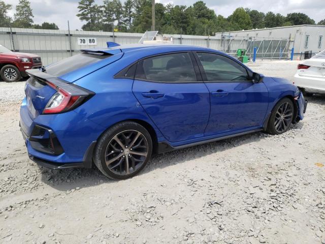 SHHFK7H49LU221914 - 2020 HONDA CIVIC SPORT 蓝色 照片 3