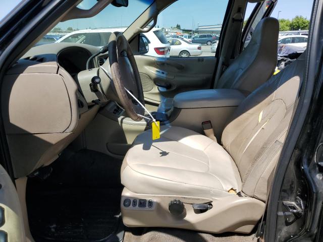 1FMFU18LX2LA30798 - 2002 FORD EXPEDITION EDDIE BAUER Czarny zdjęcie 7