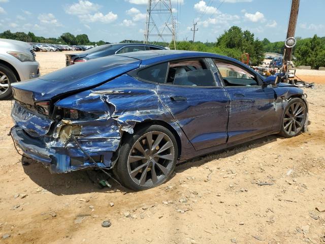 5YJSA1E22MF424423 - 2021 TESLA MODEL S Mavi foto 3