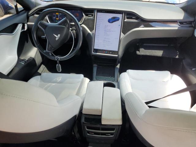 5YJSA1E22MF424423 - 2021 TESLA MODEL S Mavi foto 8