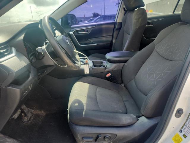 2T3W1RFVXMC131194 - 2021 TOYOTA RAV4 XLE WHITE photo 7