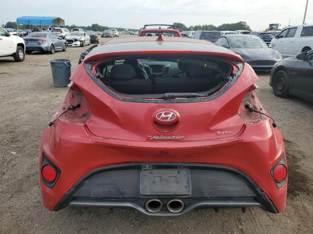 KMHTC6AE6DU179401 - 2013 HYUNDAI VELOSTER TURBO RED photo 6