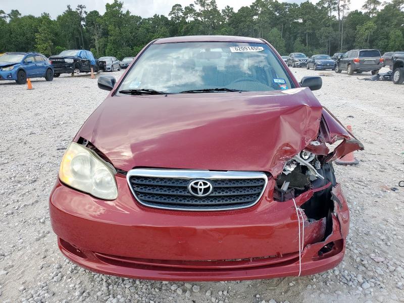 1NXBR32E67Z842557 - 2007 TOYOTA COROLLA CE Rot Foto 5