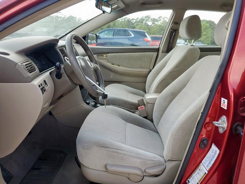 1NXBR32E67Z842557 - 2007 TOYOTA COROLLA CE Rot Foto 7