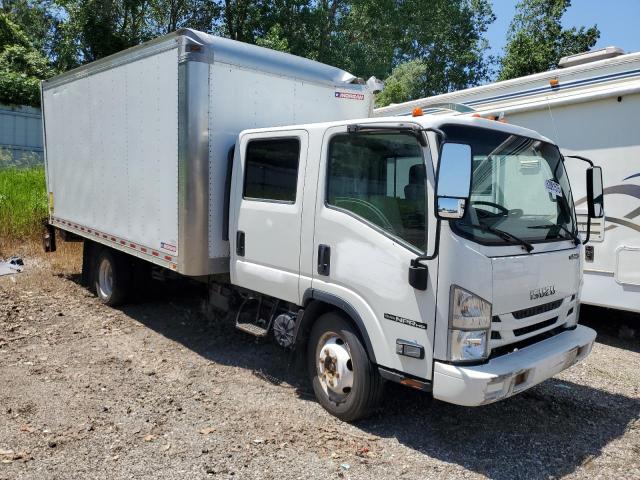 54DC4J1BXJS808297 - 2018 ISUZU NPR HD 白色 照片 4