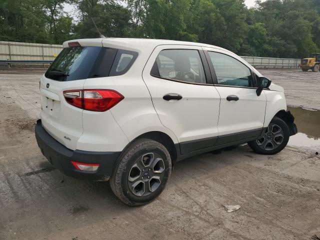 MAJ6P1SL5JC237351 - 2018 FORD ECOSPORT S WHITE photo 3