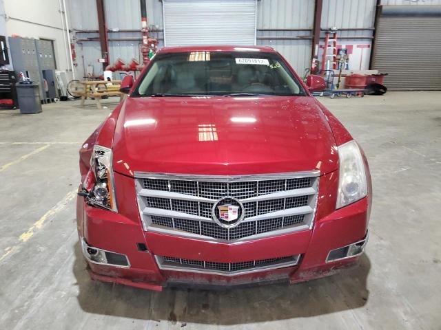 1G6DP5ED9B0149602 - 2011 CADILLAC CTS PREMIUM COLLECTION RED photo 5