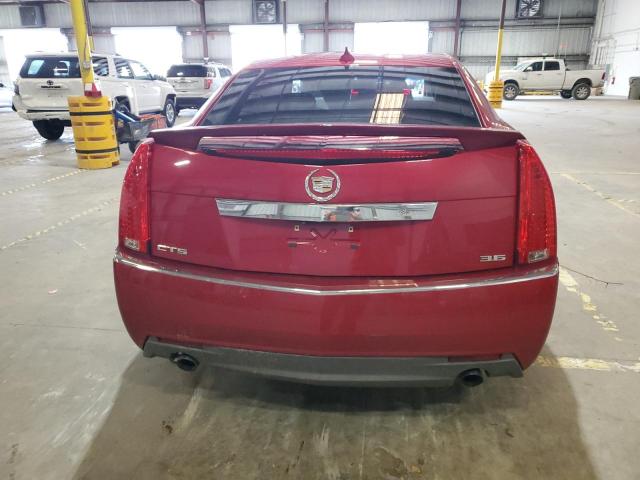 1G6DP5ED9B0149602 - 2011 CADILLAC CTS PREMIUM COLLECTION RED photo 6