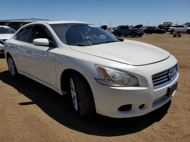 1N4AA5AP9EC452339 - 2014 NISSAN MAXIMA S WHITE photo 4