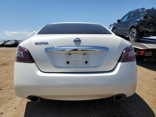 1N4AA5AP9EC452339 - 2014 NISSAN MAXIMA S WHITE photo 6