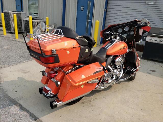 1HD1KEM12CB649045 - 2012 HARLEY-DAVIDSON FLHTK ELECTRA GLIDE ULTRA LIMITED ORANGE photo 4