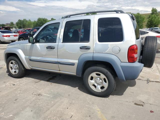 1J4GL48K23W517282 - 2003 JEEP LIBERTY SPORT SILVER photo 2