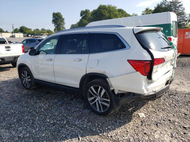 5FNYF6H09HB097477 - 2017 HONDA PILOT ELITE WHITE photo 2