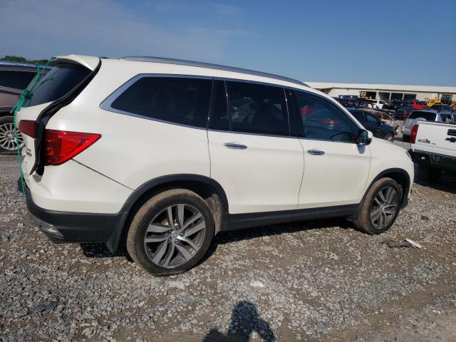 5FNYF6H09HB097477 - 2017 HONDA PILOT ELITE WHITE photo 3