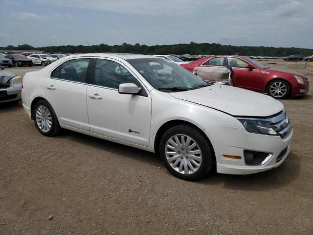 3FADP0L33AR288753 - 2010 FORD FUSION HYBRID WHITE photo 4