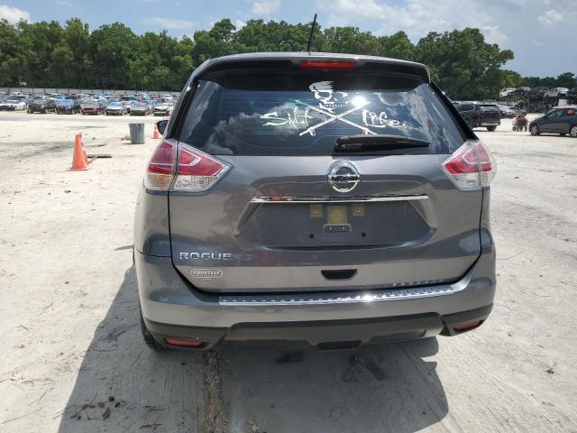 JN8AT2MT1GW025688 - 2016 NISSAN ROGUE S GRAY photo 6