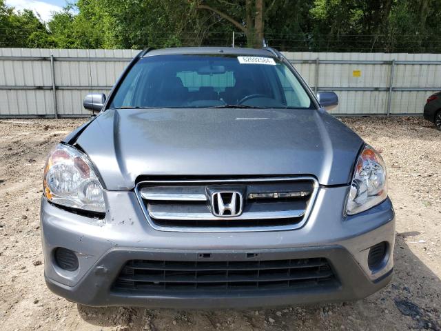 SHSRD78936U422709 - 2006 HONDA CR-V SE GRAY photo 5